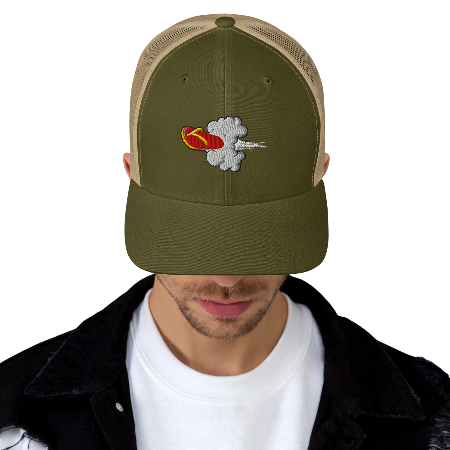 Flying Chancla Trucker Hat