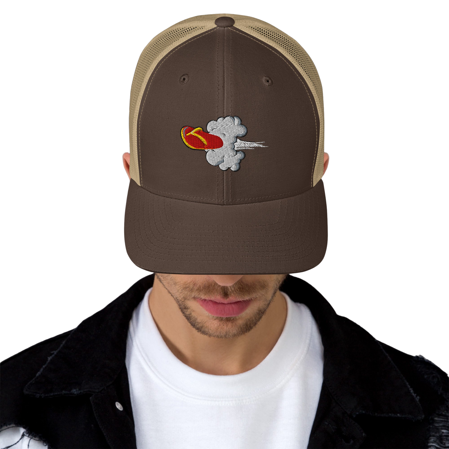Flying Chancla Trucker Hat